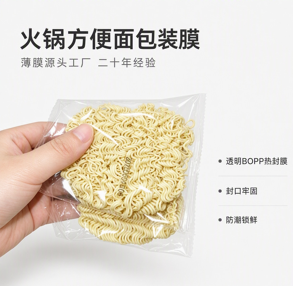 火锅面饼包装膜产品展示